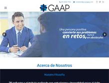 Tablet Screenshot of grupogaap.com